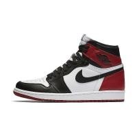 ราคา Nike Air Jordan 1 Retro High OG Black Toe(2016) Unused (28623419229)