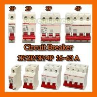 ราคา เซอร์กิตเบรกเกอร์ รุ่น DZ47 1P/2P/3P/4P Circuit Breaker 16A~63A / ลูกเซอร์กิต (24633831788)