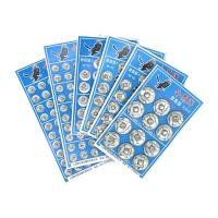 ราคา เม็ดกระดุมเเป๊ก สีเงิน/สีดำ(มี5ขนาด) ตรานกSSSเกรดดี เม็ดกระดุมโลหะ ทรงกลม (22431249676)