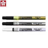 ราคา ปากกาเพ้นท์ F 1.0 mm หัวเล็ก Sakura Pen-Touch Paint Marker สีทอง/สีเงิน/สีขาว XPMK (3415723796)