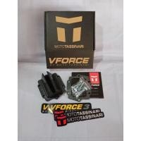 ราคา Vforce 3 V force 3 เมมเบรนวาล์วกก คาร์บอนนินจา 150 R และ 150 RR (26022993302)