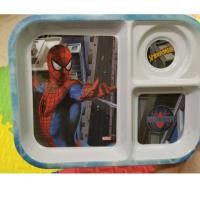 ราคา ถาดใส่ข้าว สไปเดอร์แมน spider man ถูกๆจ้า (1525101586)