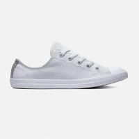 ราคา Converse รองเท้าผ้าใบผู้หญิง Chuck Taylor All Star Dainty Ox | Platinum/Silver/White ( 562476CWW ) (8213554201)