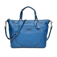 ราคา กระเป๋า coach รุ่น F34040 มือสอง แท้ ทรงพัด งานตู้ญี่ปุ่น หนังแท้ (19890165806)