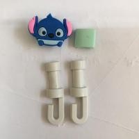 ราคา ที่พันเก็บสายหูฟัง Lilo & Stitch ลายสติช จัดระเบียบ หยิบสายใช้ง่าย ละยังน่ารักด้วย (962366635)