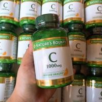 ราคา ✨Nature's Bounty, Vitamin C-1000 Plus Rose Hips, 100 Coated Caplets ทานได้ถึง 100วัน (13726707483)
