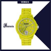 ราคา [ของแท้] Versus by Versace นาฬิกาข้อมือ ผู้ชาย รุ่น VERSUS SOY08-0016 TOKYO_R YELLOW DIAL,RUBBER STRAP paurasia (11073881143)
