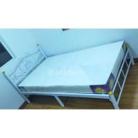 ราคา เตียงเหล็กพร้อมที่นอน 3.5 ฟุตุ6 นิ้ว (4057672662)