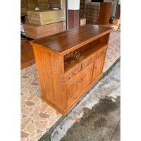 ราคา ตู้วางทีวีไม้สัก ตู้ทีวีไม้สัก ขนาด กว้าง 45 ยาว 120 สูง 90 ซม. (23132424331)
