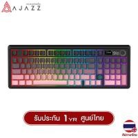 ราคา Ajazz AK980 LCD Tri-Mode Gasket Mechanical Keyboard Gift Switch V2 รับประกันสินค้า 1 ปี ส่งฟรี (27322528628)
