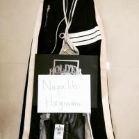 ราคา Hold'em denim Size S ขายาว สีดำแถบขาว (1898061624)