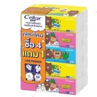 ราคา เซลล็อกซ์ (110แผ่น / 5 ห่อ) พิวริฟายไลน์เฟรนด์กระดาษเช็ดหน้าซอฟท์แพค (8311103765)