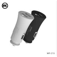 ราคา WK WP-C13 Design Car Charger Warpath 2xUSB 2.4A, White (26755981825)