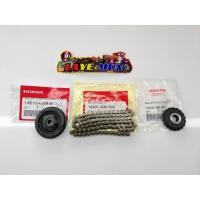 ราคา ชุดโซ่ราวลิ้น พร้อมยางกด+ยางกลิ้ง เวฟ110i super-cup ดรีม-110i ขนาด90ข้อ ของแท้เบิกศูนย์ทุกชิ้น +3 (7359234559)