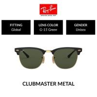 ราคา RAY-BAN CLUBMASTER METAL - RB3716 187 Size 51 แว่นกันแดด (23736751891)