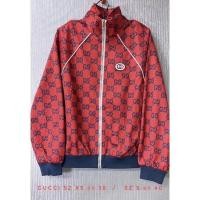 ราคา เสื้อแจ็คเก็ตกุชชี่ลายโลโก้ Gucci Logo jacket ของแท้ authentic (23411854232)