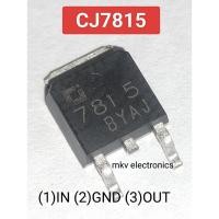 ราคา (1ตัว) 7815 , CJ7815 voltage regulator IC 1.5A 15V TO-252 (รหัสสินค้า M02987) (27514711208)