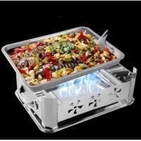 ราคา เตาย่างบาร์บีคิว เตาย่างปลา กระทะย่างปลาสแตนเลส เตาย่างใช้ถ่าน เตาพกพา เตา เตาย่างบาร์บีคิว ถ่านแอลกอฮอล์เตาปลา (25019464632)