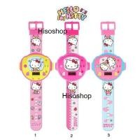 ราคา KITTY Projector Watch นาฬิกาข้อมือ ลายคิดตี้ ฉายภาพได้ ลิขสิทธิ์ถูกต้อง Toy world KITTY หลากสี (15392891902)