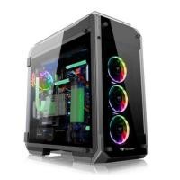 ราคา ATX CASE (เคส) THERMALTAKE VIEW 71 TEMPERED GLASS (BLACK RGB) พร้อมชุด พัดลม RGB 14 cm 3 ตัว (898488133)