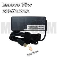 ราคา Lenovo Adapter 20V/3.25A 65W หัว USB อะแดปเตอร์, สายชาร์จ Lenovo (22770256416)