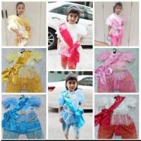 ราคา ชุดไทยลูกไม้ ร.5 แถมผ้าพาด ชุดไทย ชุดไทยเด็ก (7563599997)