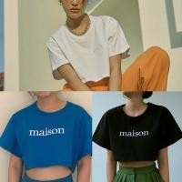 ราคา maison KEEPS | Midnight Cropped "maison" Tee เสื้อยืดครอป ปักโลโก้ | Limited สีขาว (24490697222)