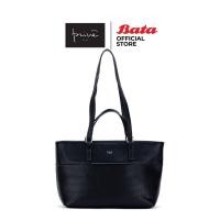 ราคา Bata บาจา ยี่ห้อ Prive กระเป๋าสะพายไหล่ กระเป๋าทำงานผู้หญิง Shoulder Bag สำหรับผู้หญิง รุ่น Kara สีดำ 9046192 (18514617222)