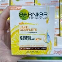 ราคา ผลิต 01/2020 Garnier Light Complete Speed White Day Serum Cream SPF30/50 ml. (2061299867)