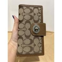 ราคา Coach กระเป๋าสตางค์ใบยาว มือสอง ของแท้ (24171983716)