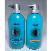 ราคา L'oreal Hair Spa Shampoo แชมพู ลอรีอัล Deep Nourishing Shampoo และ Detoxifying Shampoo 600ml (4624562005)