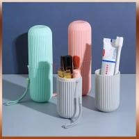 ราคา Tesco กล่องเก็บแปรงสีฟันแบบพกพา กล่องเก็บแปรงสีฟัน กระบอกพลาสติก (27221042583)