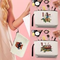 ราคา ซิปเครื่องสำอางค์กระเป๋าเดินทางแต่งหน้ากระเป๋าแพ็ค Harajuku Amine การ์ตูนชุดเหรียญกระเป๋าสตางค์ดินสอกรณี (29851447431)