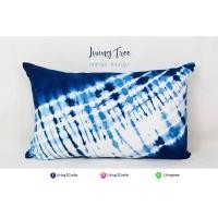 ราคา Shibori Indigo Pillow Cover ปลอกหมอนอิง มัดย้อม สไตล์ชิโบริ แบบญี่ปุ่น (2082260706)