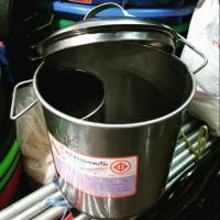 ราคา หม้อก๋วยเตี๋ยว2ช่องเบอร์10(25.5ซม.) (7635942864)