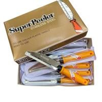 ราคา (ยกโหล 12 อัน) มีปอกผลไม้ 411 ด้ามส้ม ตราเพชร คม (27223191697)