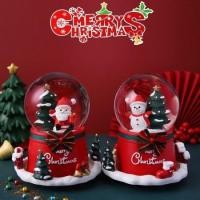 ราคา กล่องดนตรีลูกแก้วคริสต์มาส ของขวัญวันคริสต์มาศ เกล็ดหิมะลอยได้ ของขวัญ สำหรับตกแต่งห้องแต่งบ้าน (26907179419)