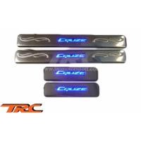 ราคา CRUZE 2011 2012 2013 2014 2015 2016 2017 กาบบันได มีไฟ LED สีฟ้า (5803175496)