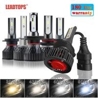 ราคา LEADTOPS หลอดไฟตัดหมอกรถยนต์ H11 H4 H7 LED H1 H3 9005 Hb3 9006 Hb4 LED 3000K 4300K 6000K 8000K 1 คู่ (4559196291)