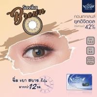 ราคา Angel Zone Color 14.2 Savika Brown ( ค่าสายตา 0.00 ถึง - 7.00 ) (25487108945)