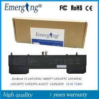 ราคา 15.4โวลต์71WH แล็ปท็อปแบตเตอรี่ C42N1839สำหรับ ASUS ZenBook 15 UX533FAC-A8097T UX533FTC UX534FAC UX563FD-A1015T (26204294146)