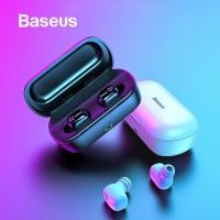 ราคา หูฟัง Baseus W01 TWS Bluetooth 5.0 Earphone Wireless Headset Bluetooth Stereo Bass Wireless earphones With HD Microphone (20167149663)