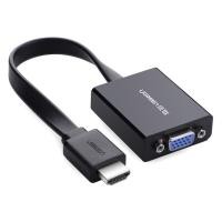 ราคา UGREEN รุ่น 40248 HDMI TO VGA with Audio and Micro USB (20226937221)
