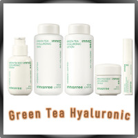 ราคา อินนิสฟรี กรีนที ไฮยาลูโรนิค / innisfree Green Tea Hyaluronic (Lotion / Skin , Seed Eye&Face Ball, Seed Cream / Seed Serum) (6452301411)