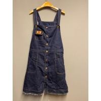 ราคา เอี๊ยมส์กระโปรงยีนส์ มือสอง (22226162467)