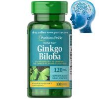 ราคา Puritan's Pride Ginkgo Biloba Standardized Extract 120 mg / 100 Capsules บำรุงสมองและการจดจำ (18080761730)