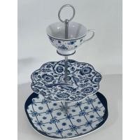 ราคา ชุดจาน 3 ชั้น จัด High Tea จิบชายามบ่ายสไตล์คุณหนู ของใหม่ ไม่เคยใช้ เก่าเก็บ ตามสภาพ (22752394835)