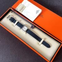 ราคา Hermes Watch H-Hour สีดำอะไหล่เงิน ของแท้! (17828707697)