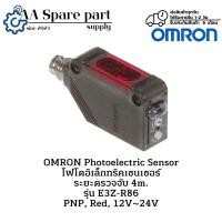 ราคา E3Z-R86 OMRON Photoelectric Sensor โฟโตอิเล็กทริคเซนเซอร์ ระยะตรวจจับ 4m. PNP, Red, 12V~24V " พร้อมส่งในไทย " (29773868127)