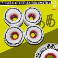 ราคา ล้อเซิร์ฟสเก็ต ล้อลองบอร์ด Wheel Surfskate & longboard bland Sixtysix Sixty-six ขนาด 65mmx47mm พร้อมส่ง cheapy2shop (5797744952)